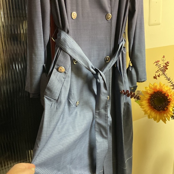 Sonia Rykiel Gorgeous Trench Thin Wool Coat New With Tags